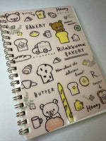 San-x 2017 Rilakkuma Large Spiral Notebook