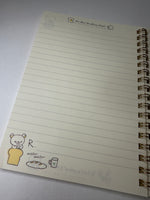 San-x 2017 Rilakkuma Large Spiral Notebook