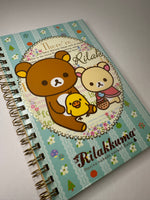 San-x 2010 Vintage Rilakkuma Rare Large Spiral Notebook