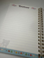 San-x 2010 Vintage Rilakkuma Rare Large Spiral Notebook