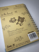 San-x 2010 Vintage Rilakkuma Rare Large Spiral Notebook