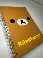 San-x 2009 Vintage Rilakkuma Rare Large Spiral Notebook