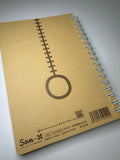 San-x 2009 Vintage Rilakkuma Rare Large Spiral Notebook