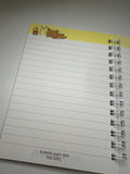 San-x 2018 Rilakkuma Medium Spiral Notebook