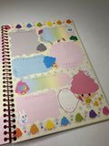 San-x 2002 Vintage Kenkou Bouya Rare Medium Spiral Notebook