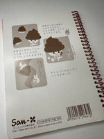 San-x 2002 Vintage Kenkou Bouya Rare Medium Spiral Notebook