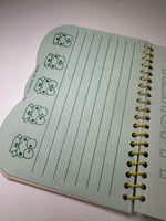 Sanrio 1997 Vintage Keroppi Rare Small Spiral Notebook