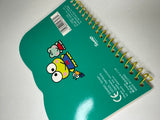 Sanrio 1997 Vintage Keroppi Rare Small Spiral Notebook