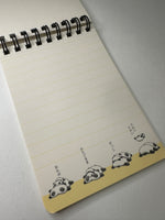 San-x 1998 Vintage Tarepanda Rare Small Spiral Notebook