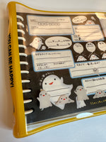 Kamio Vintage Obake Ghost Rare Friendship Contact Profile Book W/ Case