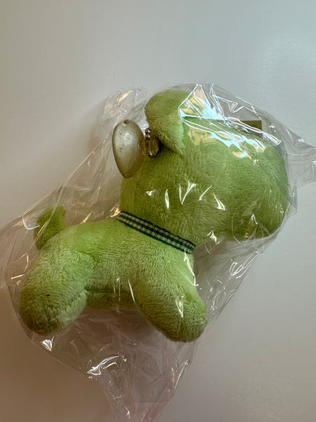 Fanbao Vintage Green Dog Plushie Keychain