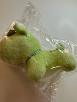 Fanbao Vintage Green Dog Plushie Keychain