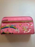 San-x Vintage Milky World Unicorn Rare Pencil Pouch