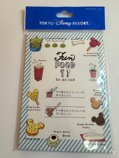 Disney Pixar Deadstock Checklist Notepad