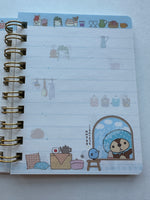 San-x 2010 Vintage Kireizukin Seikatsu Rare Mini Spiral Notebook