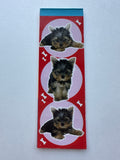 Vintage Puppy Rare Long Memo Pad