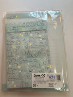 San-x 2015 Sumikko Gurashi HTF Letter Set