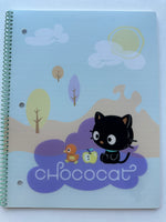 Sanrio 2004 Vintage Chococat Rare Large Spiral College Ruled Notebook