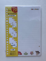 Disney Toy Story Deadstock A5 Refill Paper Pack