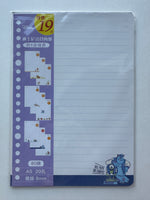 Disney Monsters University Deadstock A5 Refill Paper Pack