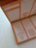 Sanrio 2008 Vintage Chococat Rare Spiral Desk Monthly Planner