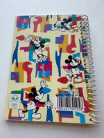 Disney Vintage Mickey Mouse Rare Spiral Notebook