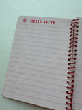 Sanrio 2004 Vintage Hello Kitty Rare Small Spiral Notebook