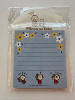 Sanrio 1993 Vintage Minna No Tabo Rare Small Memo Pad