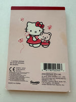 Sanrio 2004 Vintage Hello Kitty Rare Small Memo Pad