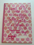 Kamio Vintage Quotes Rare Large Notebook