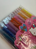 Sanrio 2006 Vintage Hello Kitty Rare Twist-Up Crayons