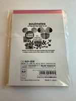 Disney Vintage Mickey & Minnie Mouse Deadstock Medium Memo Pad