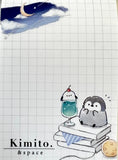 Crux Kimito & Space Penguin Mini Memo Pad