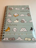 San-x 2014 Mofutans Rare Large Spiral Notebook