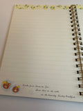 San-x 2015 Rilakkuma Lemon Rare Large Spiral Notebook