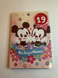 Disney Mickey & Minnie Mouse Fold Out Deadstock Small Memo Pad