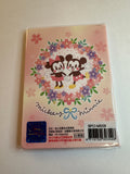 Disney Mickey & Minnie Mouse Fold Out Deadstock Small Memo Pad