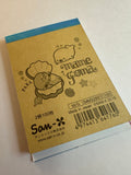 San-x 2015 Mamegoma Rare Mini Memo Pad