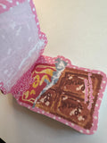 Crux Vintage Chocolate Bar Sweet Swatch Rare Die Cut Memo Pad