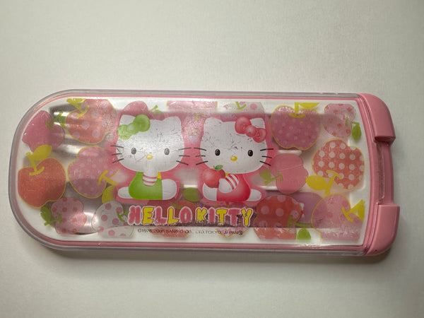 Sanrio 2005 Vintage Hello Kitty Rare Utensil Set