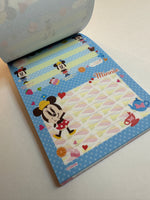 Disney Sun Star Vintage Minnie Mouse Rare Large Memo Pad