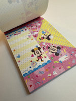 Disney Sun Star Vintage Minnie Mouse Rare Large Memo Pad