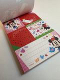 Disney Sun Star Vintage Minnie Mouse Rare Large Memo Pad