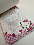 Sanrio 2010 Vintage Hello Kitty Rare Large Memo Pad