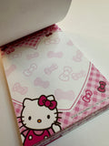 Sanrio 2010 Vintage Hello Kitty Rare Large Memo Pad