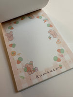 San-x Kumausa Large Memo Pad