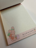 San-x Kumausa Large Memo Pad