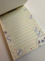 San-x 2010 Very Vintage Sweet Face Seal Rare Lenticular Large Memo Pad