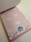 San-x 2010 Very Vintage Sweet Face Penguin Rare Lenticular Large Memo Pad