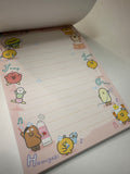 San-x Chickip Dancers Large Memo Pad